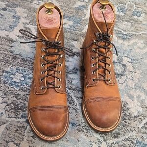 Brown Leather Men's Boots